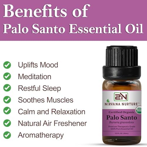 Sandalwood Essential Oil Aromatherapy Diffuser - Premium, Therapeutic Grade, for Calm and Relaxation | Sandalwood Essen