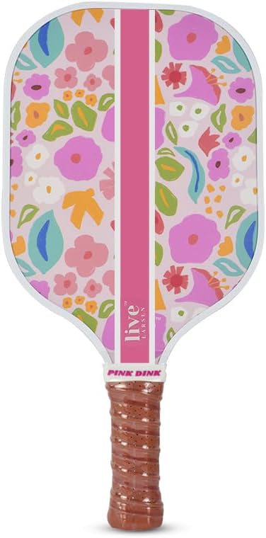 Premium Pickleball Paddle Racket - Durable Fiberglass - Honeycomb Core - Women - Match Play & Practice - Awesome Pop & S