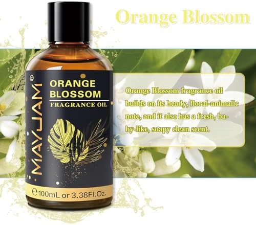 MAYJAM Sandalwood Essential Oil - Pure Fragrance Oil for Diffuser and Soap Candle Making, Ideal for Home and Office, 10