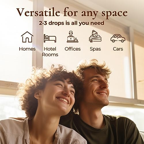 Gya Labs Santal Diffuser Essential Oil Blend - 100% Pure Natural Aromatherapy Sandalwood Essential Oils for Home, Car &