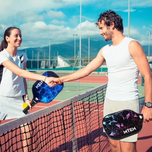 USAPA Approved Fiberglass Surface Pickleball Set for Men and Women Global Recycled Standard