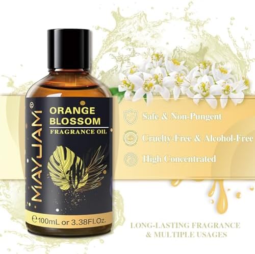 MAYJAM Sandalwood Essential Oil - Pure Fragrance Oil for Diffuser and Soap Candle Making, Ideal for Home and Office, 10