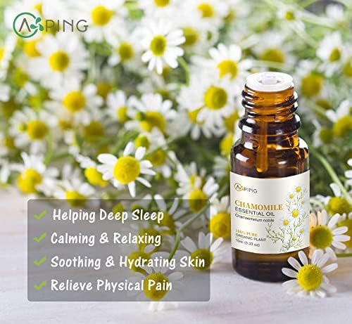 Sandalwood & Clary Sage Essential Oils for Aroma and Spa - 100% Pure Organic Natural Plant Oils, 2x10ML Sandalwood & C