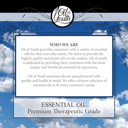 Pure & Therapeutic Grade Oil of Youth Frankincense Essential Oil for Skincare and Wellness | Oil of Youth Frankincense