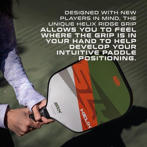 Thermoformed Carbon Fiber Pickleball Paddles for Unmatched Control | Selkirk Sport SLK Helix Pro Pickleball Paddle | Se