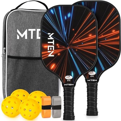 USAPA Approved Fiberglass Surface Pickleball Set for Men and Women Global Recycled Standard