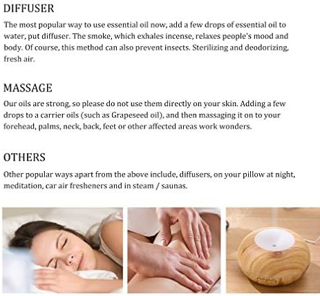 100% Pure Natural Sandalwood Essential Oil for Diffuser Users (10ML) | Sandalwood Essential Oil (10ML) for Relaxation a