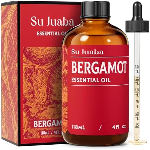 Sujuaba Sandalwood Oil for Diffuser and Skincare 4 Fl Oz - 100% Natural Aromatherapy Oil - Perfect for Relaxation and DI