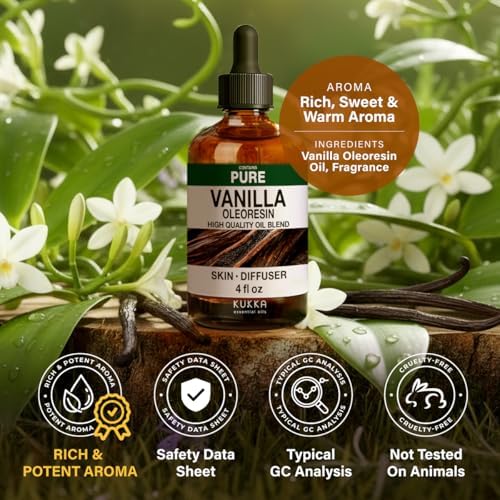 KUKKA Clove Essential Oils for Hair, Skin, Diffuser, and Aromatherapy USDA Organic | KUKKA Clove Essential Oils 4 Fl Oz
