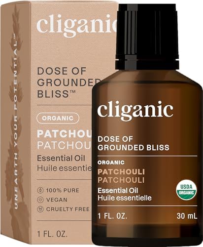 Cliganic Organic Frankincense Essential Oil - Boswellia Serrata, 100% Pure Natural Undiluted, for Stress Relief and Rela