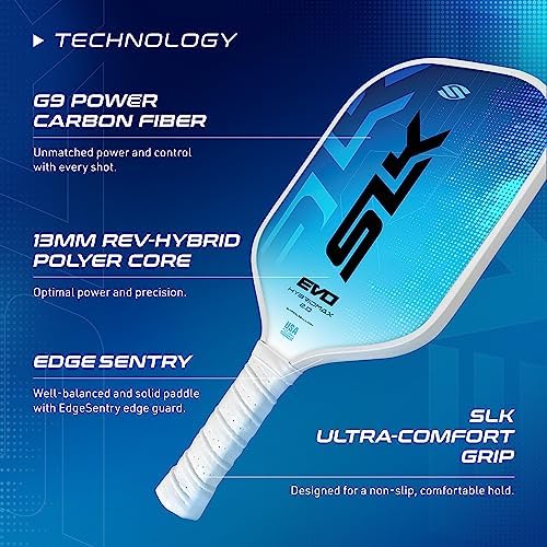 Selkirk Sport SLK Evo Pickleball Paddles for Power and Control Enthusiasts | Selkirk Sport SLK Evo Pickleball Paddles:
