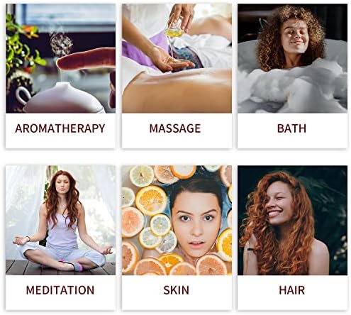 Indian Sandalwood Essential Oil for Diffuser, Relaxing Atmosphere, Premium Quality 10ml Indian Sandalwood Essential Oi