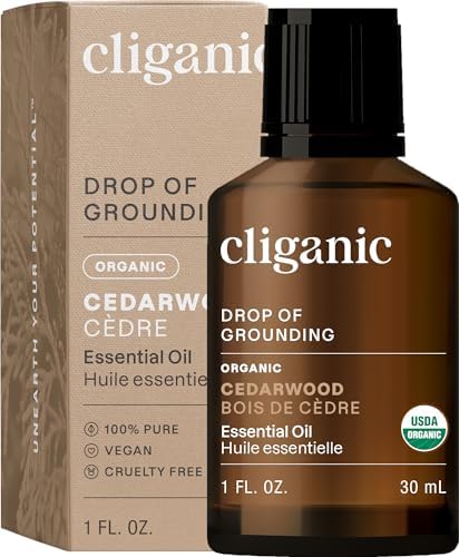 Cliganic Organic Frankincense Essential Oil - Boswellia Serrata, 100% Pure Natural Undiluted, for Stress Relief and Rela