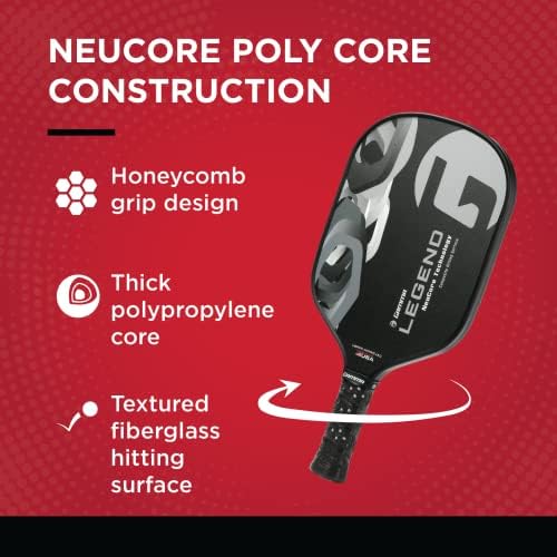 GAMMA Pickleball Paddles for Men & Women - Additional Power & Control, Honeycomb Grip, USAAPA Approved | GAMMA USA Made