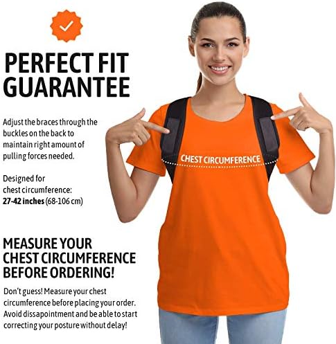 Bodywellness Posture Corrector for Men and Women (Regular) Bodywellness Fix Upper Back Brace for Clavicle Support (Regul