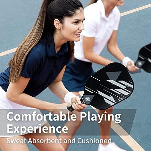 USAPA Approved Lightweight Pickleball Rackets for Casual Players | Durable Fiberglass Surface Picks with Polypropylene