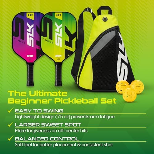 Selkirk Sport SLK Pickleball Paddles Set of 2 for Serious Players | Designed in The USA | Superior Quality Pickleball P
