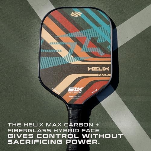 Thermoformed Carbon Fiber Pickleball Paddles for Unmatched Control | Selkirk Sport SLK Helix Pro Pickleball Paddle | Se