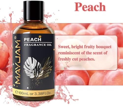 MAYJAM Sandalwood Essential Oil - Pure Fragrance Oil for Diffuser and Soap Candle Making, Ideal for Home and Office, 10