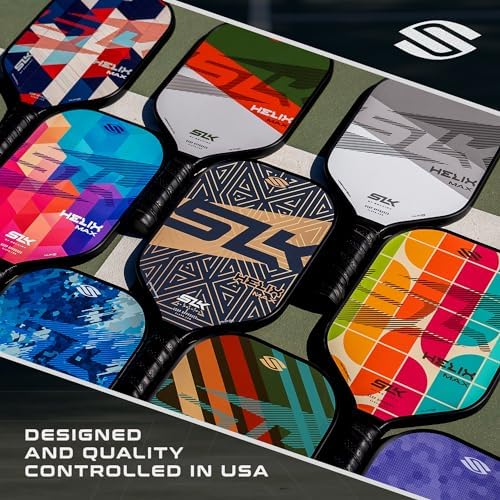 Thermoformed Carbon Fiber Pickleball Paddles for Unmatched Control | Selkirk Sport SLK Helix Pro Pickleball Paddle | Se