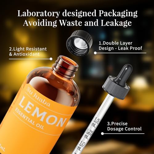 Sujuaba Sandalwood Oil for Diffuser and Skincare 4 Fl Oz - 100% Natural Aromatherapy Oil - Perfect for Relaxation and DI