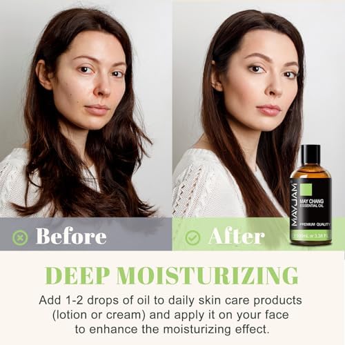 MAYJAM Indian Sandalwood Essential Oils for Skin Care and Hair Care - 100ml MAYJAM Indian Sandalwood Essential Oils fo