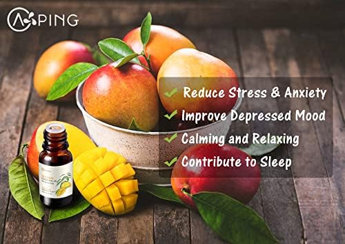 Sandalwood & Clary Sage Essential Oils for Aroma and Spa - 100% Pure Organic Natural Plant Oils, 2x10ML Sandalwood & C