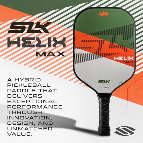 Thermoformed Carbon Fiber Pickleball Paddles for Unmatched Control | Selkirk Sport SLK Helix Pro Pickleball Paddle | Se