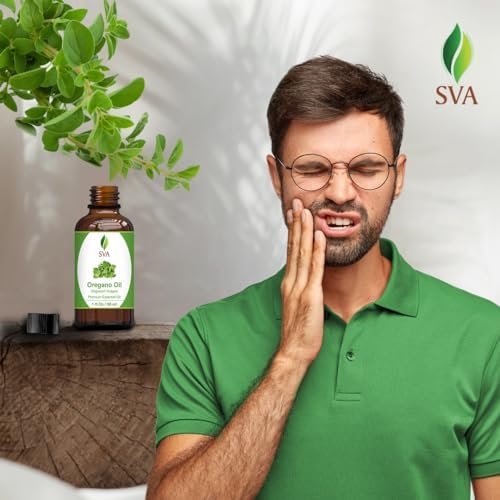 SVA Frankincense Essential Oil - 100% Natural Boswellia Carterii Oil for Aromatherapy and Skin Care - 1 Fl Oz with Dropp