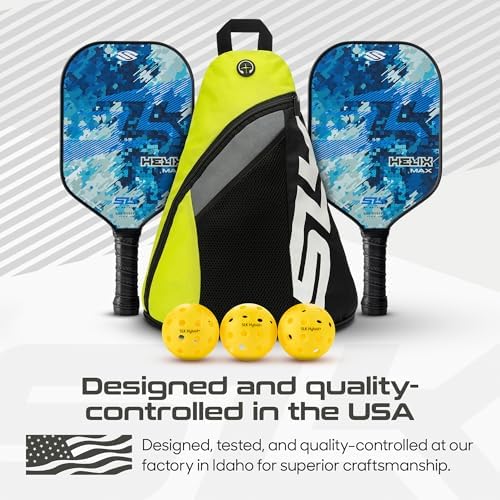 Thermoformed Carbon Fiber Pickleball Paddles for Unmatched Control | Selkirk Sport SLK Helix Pro Pickleball Paddle | Se