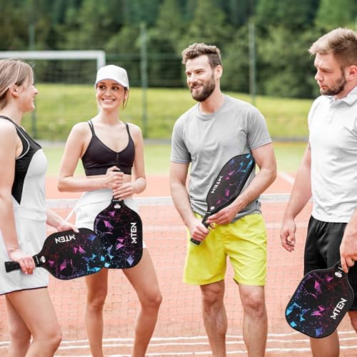 USAPA Approved Fiberglass Surface Pickleball Set for Men and Women Global Recycled Standard