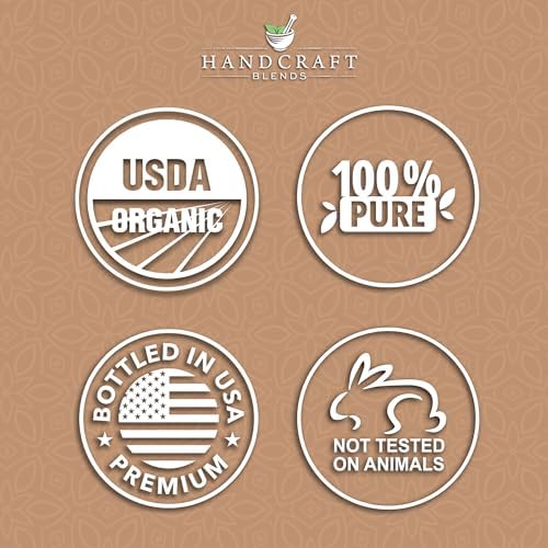 Handcraft Blends Organic Cedarwood Essential Oil - Premium Grade for Diffuser and Aromatherapy - USDA Organic - 1 Fl Oz