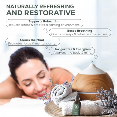 Aroma Country Fraser Fir Christmas Tree Oil - Luxury Essential Oils for Diffuser & Air Freshener - Natural Home Fragranc