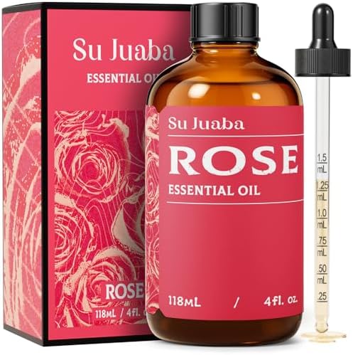 100% Pure Frankincense Essential Oil for Skin and Diffuser - SU JUABA 4 Fl Oz | SU JUABA Frankincense Essential Oil - P
