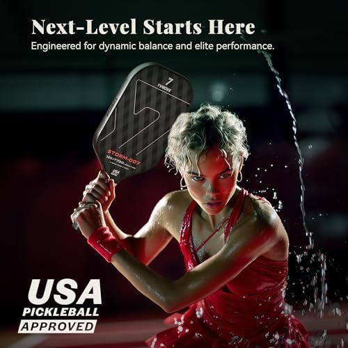 T700 Raw Carbon Fiber Pickleball Paddle for Ultimate Spin & Consistency USAPA ApprovedPremium Pickle Ball Racket with 16