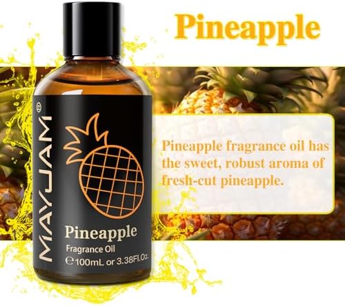 MAYJAM Sandalwood Essential Oil - Pure Fragrance Oil for Diffuser and Soap Candle Making, Ideal for Home and Office, 10