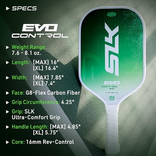 Selkirk Sport SLK Evo Pickleball Paddles for Power and Control Enthusiasts | Selkirk Sport SLK Evo Pickleball Paddles: