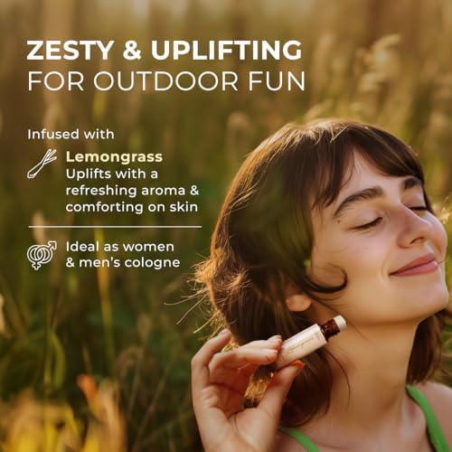 Gya Labs Frankincense & Somali Myrrh Essential Oil Roll On - Convenience - Camping Enthusiasts - Aromatherapy Relief, Cl