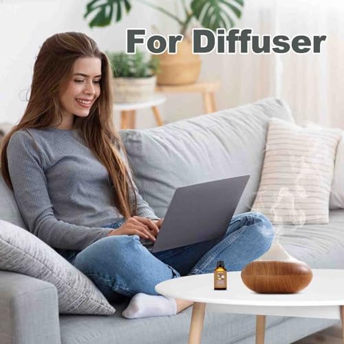 Yethious Pure Sandalwood Essential Oil for Aromatherapy & Diffuser - 10ML