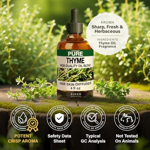 KUKKA Clove Essential Oils for Hair, Skin, Diffuser, and Aromatherapy USDA Organic | KUKKA Clove Essential Oils 4 Fl Oz
