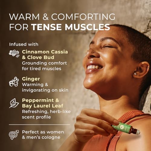 Gya Labs Frankincense & Somali Myrrh Essential Oil Roll On - Convenience - Camping Enthusiasts - Aromatherapy Relief, Cl