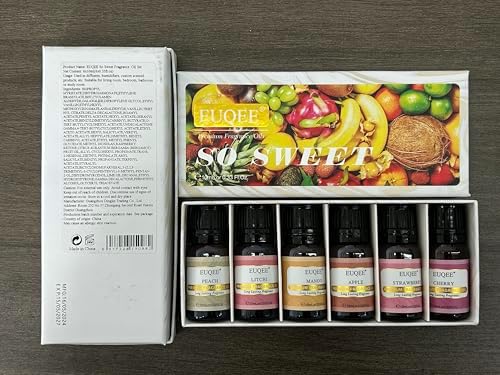 EUQEE Woody Essential Oils Set for Aromatherapy - Pure & Natural Oils - Eucalyptus, Cedarwood, Sandalwood, Frankincense,