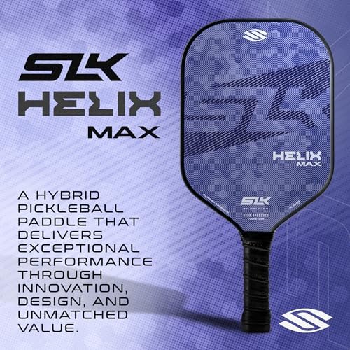 Thermoformed Carbon Fiber Pickleball Paddles for Unmatched Control | Selkirk Sport SLK Helix Pro Pickleball Paddle | Se