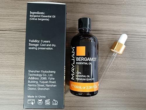 MAYJAM Sandalwood Essential Oil - Pure Fragrance Oil for Diffuser and Soap Candle Making, Ideal for Home and Office, 10