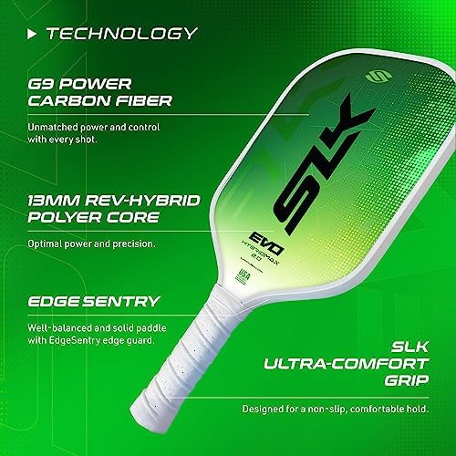 Selkirk Sport SLK Evo Pickleball Paddles for Power and Control Enthusiasts | Selkirk Sport SLK Evo Pickleball Paddles: