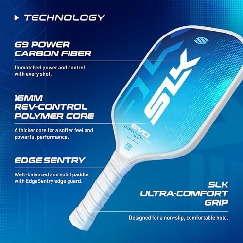 Selkirk Sport SLK Evo Pickleball Paddles for Power and Control Enthusiasts | Selkirk Sport SLK Evo Pickleball Paddles: