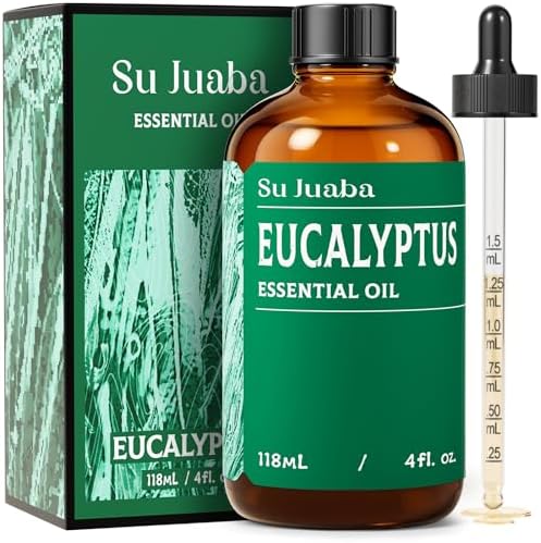 100% Pure Frankincense Essential Oil for Skin and Diffuser - SU JUABA 4 Fl Oz | SU JUABA Frankincense Essential Oil - P