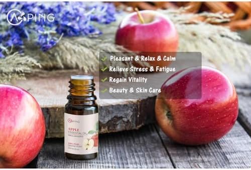 Sandalwood & Clary Sage Essential Oils for Aroma and Spa - 100% Pure Organic Natural Plant Oils, 2x10ML Sandalwood & C