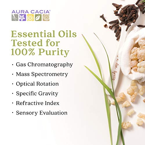 Aura Cacia Sandalwood Essential Oil for Skin Care and Centering Aura Cacia Sandalwood Essential Oil Jojoba Oil 0.5 fl.