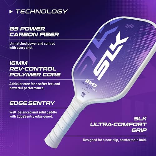 Selkirk Sport SLK Evo Pickleball Paddles for Power and Control Enthusiasts | Selkirk Sport SLK Evo Pickleball Paddles: